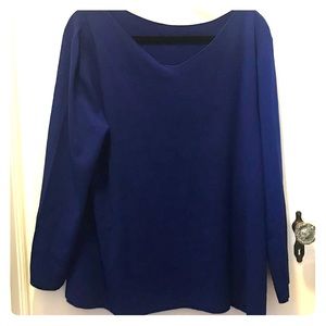 MM LaFluer Cobolt Blue Sweater